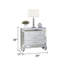 Table de chevet 3 tiroirs Sterling Modern Mirror