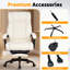 Fauteuil de direction chauffant avec repose-pieds-133409167