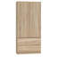Jonathin 2 Door Wardrobe-1249795853