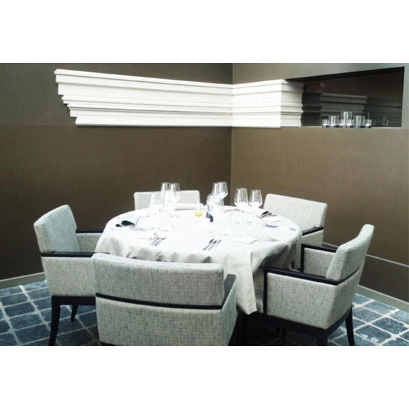 3/4 in D x 2-15/16 in W x 78-3/4 in L Primed White Plain Polyurethane Panel Moulding
