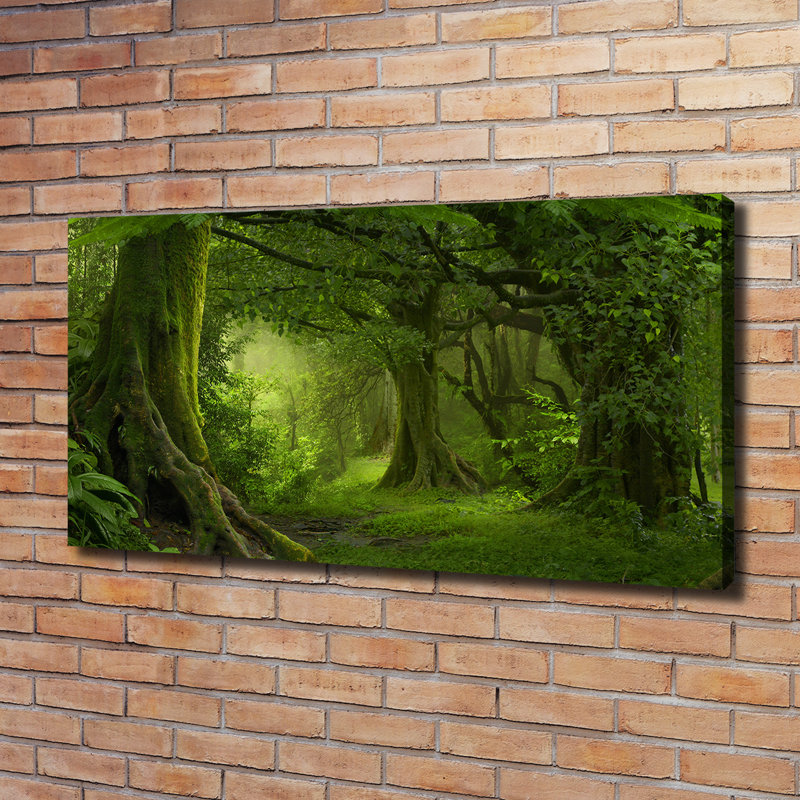Tropical Jungle - Wrapped Canvas Print
