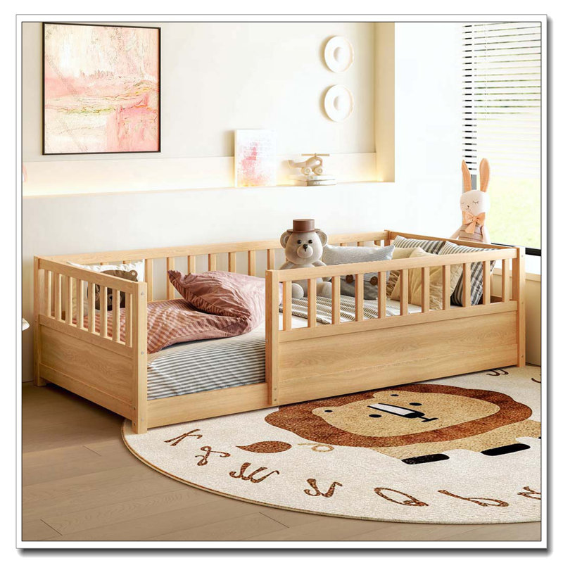 Twin Size Floor bed, Twin, Natural