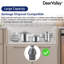 Évier de cuisine de ferme L 33 po x l 18 po DeerValley, évier de cuisine à cuve simple à tablier frontal en béton avec grille inférieure en acier inoxydable et crépine-99476699