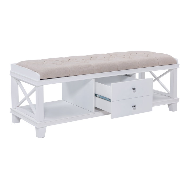 Banc de rangement rembourré Broseley