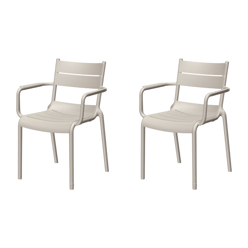 Loar Stackable Armchair, Beige