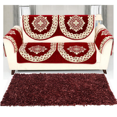 Magdalini Solid Colour Area Rug