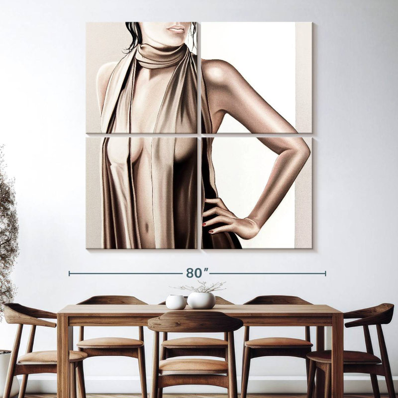 Leisha Silk Touch, 74" H x 74" W