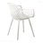 Modern Weather-Resistant Plastic Patio Armchairs-1294868035