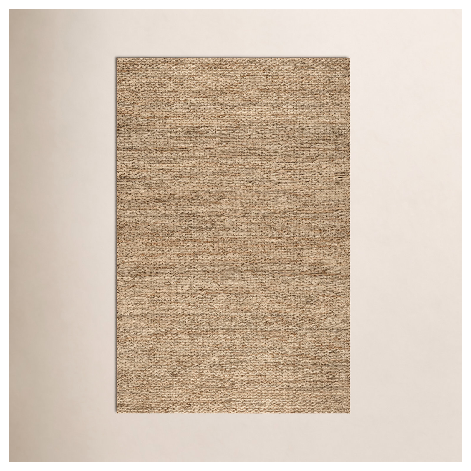 Handmade Jute / Sisal Natural Rug, Round 8'