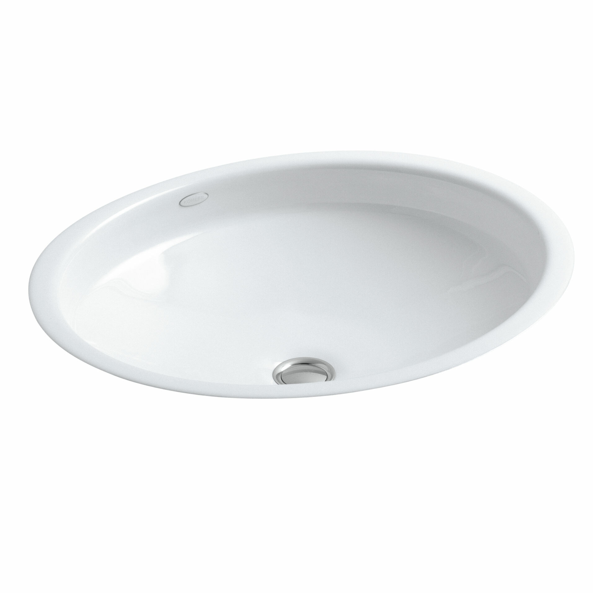 Oval Bathroom Sink Basin Trim Overflow Cover