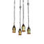 Luminaire suspendu 4 lumières Nordquist