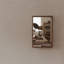 Miroir mural rectangulaire en bois massif-1524257549