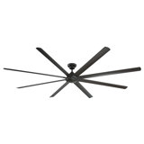 Hydra 8 - Blade Outdoor LED Smart Standard Ceiling Fan with Wall Control and Light Kit Included, Works With Alexa and iOS or Android App
