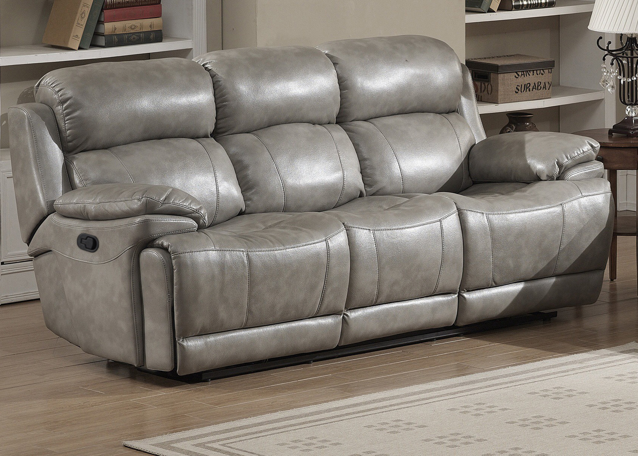 Red Barrel Studio® Kunkel 87'' Faux Leather Reclining Sofa & Reviews