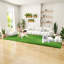 Thick Realistic 78" x 117" Artificial Grass Turf Rugs and Rolls-118658598