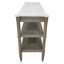 56'' W Marble Console Table