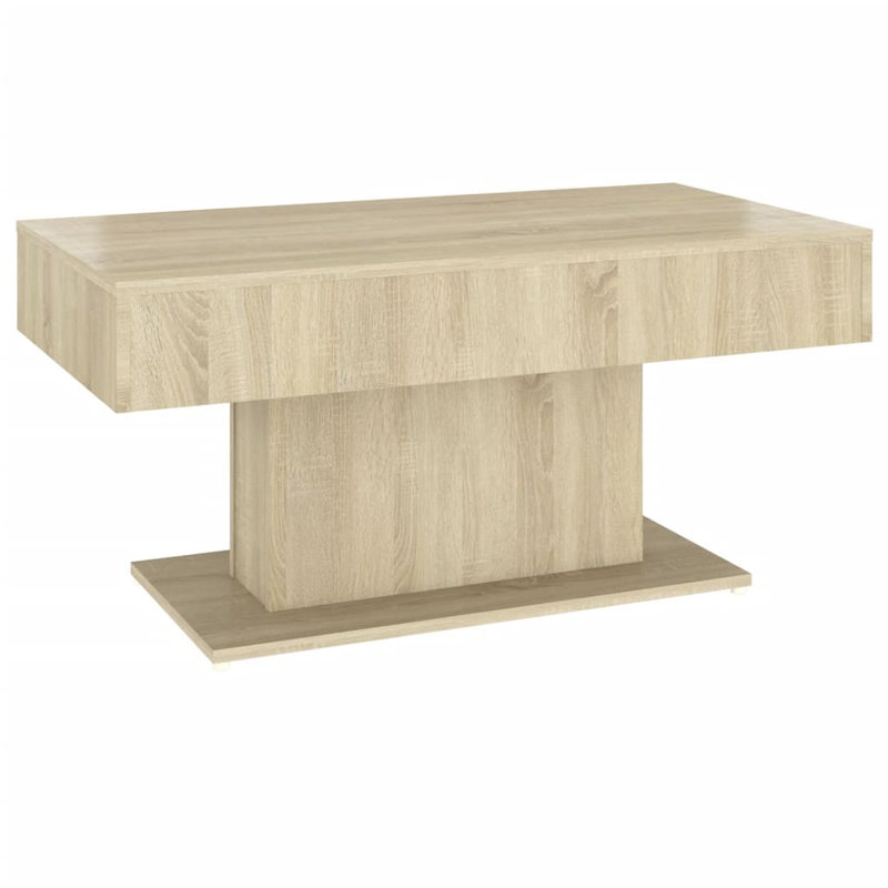 Coffee Table Engineered Wood Medium Durable Coffee Table, Brown