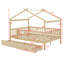 Lit en bois avec deux tiroirs-1115442675