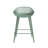 Caraballo Crippen 26" Counter Stool with Low Ergonomic Back for Indoor or Outdoor with Metal Legs and Footrest-240848584