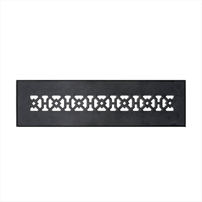 AIR RETURN 2"x14" Duct Opening | Heavy Cast Aluminum Air Grille (4"x16" Overall) | Powder Coated