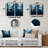 Blue Shark Apex Predator Photo - Shark Metal Wall Decor Set Of 2-519812249