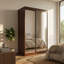 Garde-robe en wengé avec miroir Aria-2105991398-2070550544