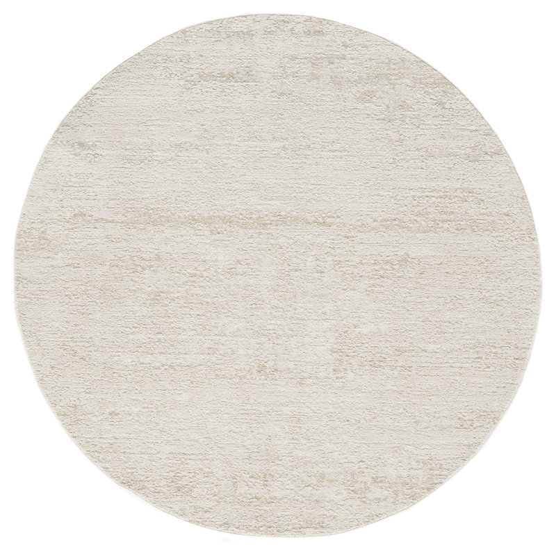 Farmhouse Distressed Power-Loomed Indoor Area Rug, Rectangle 10' x 14'1", Silver