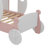 Twin-Sized Princess Carriage Bed With Crown, Wood Platform Car Bed With Steps-122515641