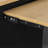 47 Inch Kitchen Island With Extendable Dining Table, Rubber Wood Veneer Kitchen Table With Internal Storage Rack, Power Outlet, Kitchen Island With Storage 2 Drawers 2 Cabinet, Black-1030590843