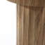 Table d'appoint ronde en bois manufacturé Ermilo