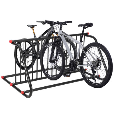 Steel Freestanding Mounted Adjustable Multi-Use Bike Rack