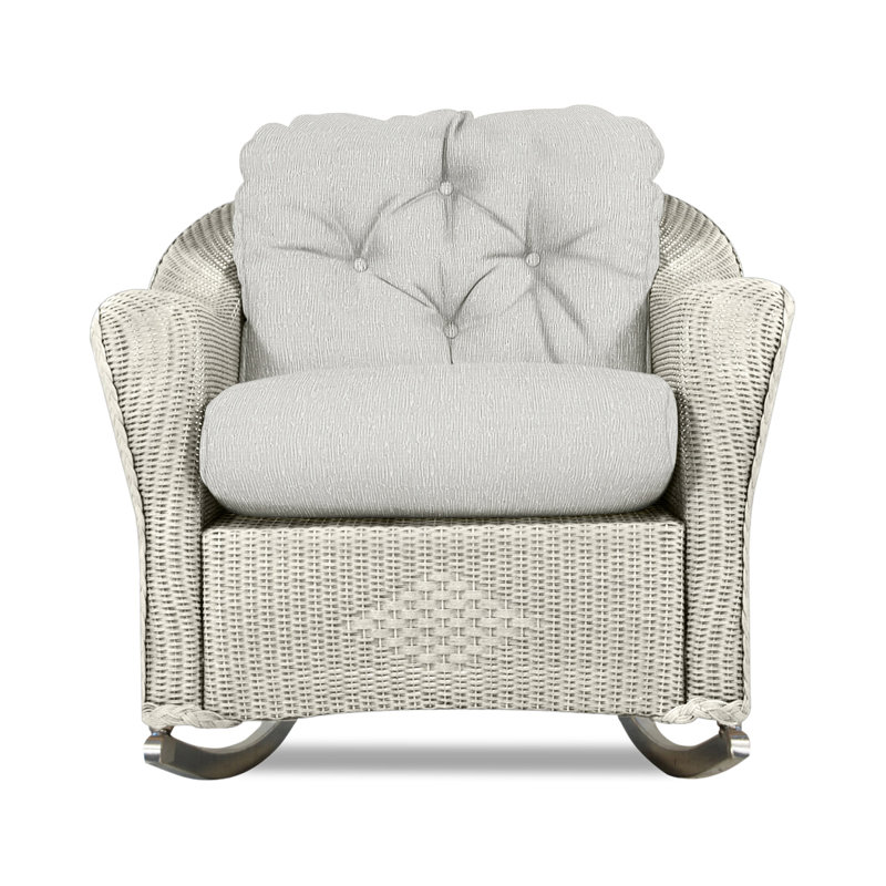 Reflections Outdoor Rocker Chair, Beach Navy, Linen