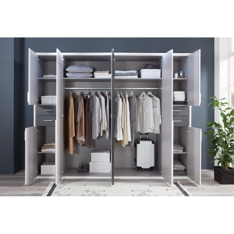 6 Door Particle Board / Chipboard Wardrobe