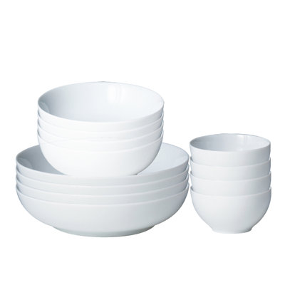 White by Denby 12pc Bowl Set