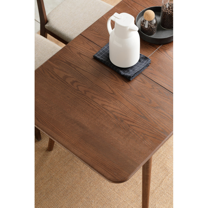 Ensemble repas 6 personnes Passendale, Noyer