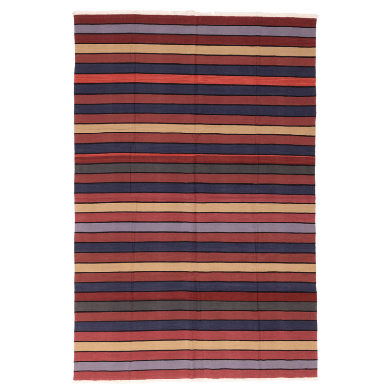 Boho Red Kilim 6'0" x 9'0"