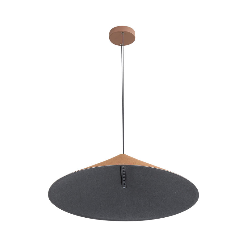 Luminaire suspendu DEL 21 po Meier, Brun