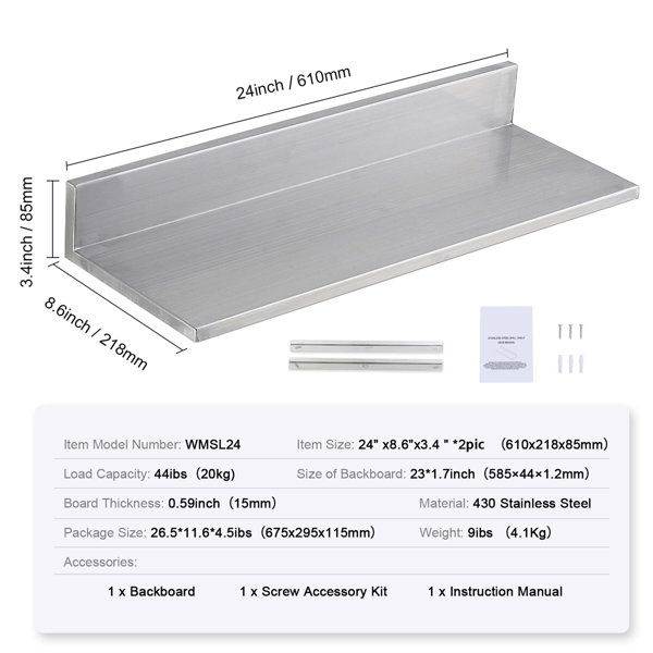 Dimensions du produit