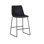 Upholstered Stool with Metal Frame
