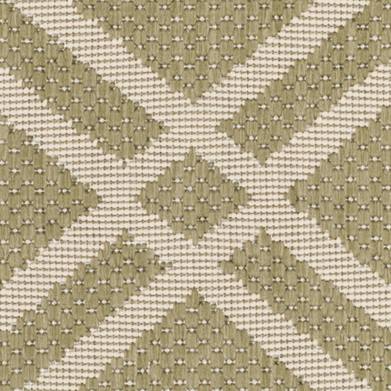 Kessler Geometric Hand Woven Indoor / Outdoor Area Rug, Rectangle 61 x 109 cm