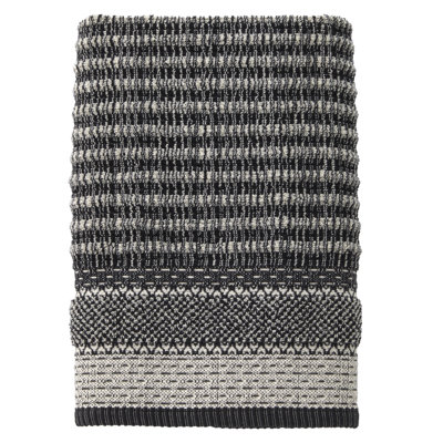 LEWIS JACQUARD BATH-BLACK