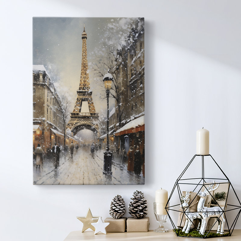 Art des Fêtes de Noël - Toile tendue avec châssis dxliii, H 48 po x l 32 po