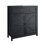 Console en bois avec armoire, tiroir