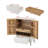 Sideboard with Wine Racks & Stemware Holder-1860597937