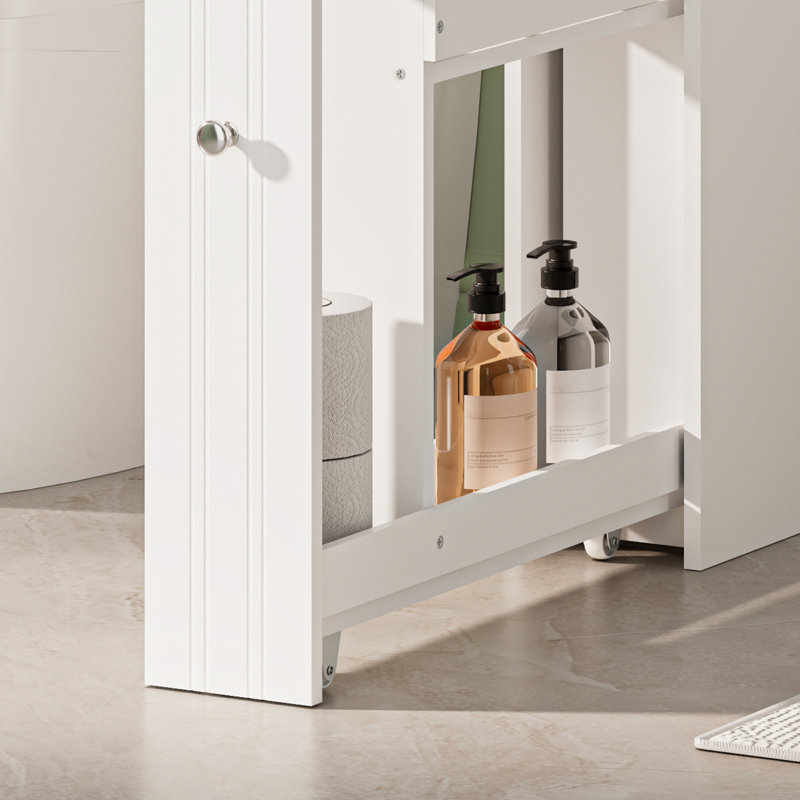 Shrewsbury Freestanding Bathroom Cabinet, White
