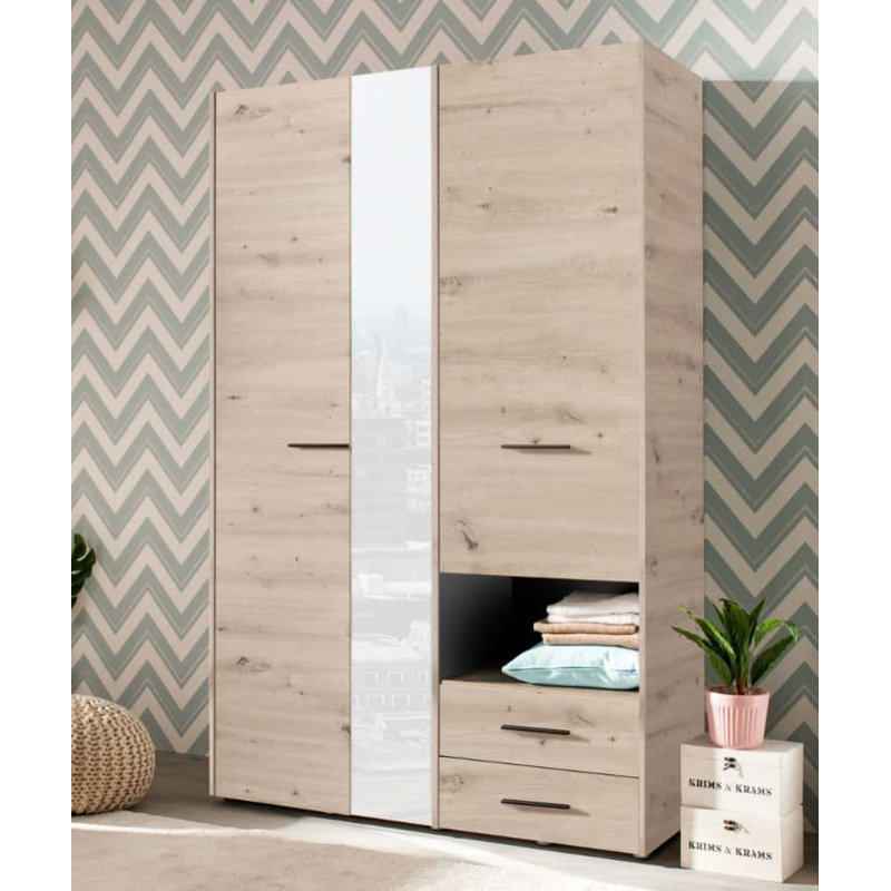 Annete Manufactured Wood Wardrobe