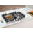 500 Series,24' Gas Cooktop,4 Burner,SS