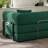 78.7in Green Corduroy Fabric Sofa Bed, Compact Living Room Sofa, 5-In-1 Design Convertible Sofa With 2 Pillows, No Assembly Required, Boneless Couch, Pet-Friendly, Removable Fabric-943714037-943714038-943714039