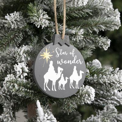 4.02 " Handmade Nativity Ornament