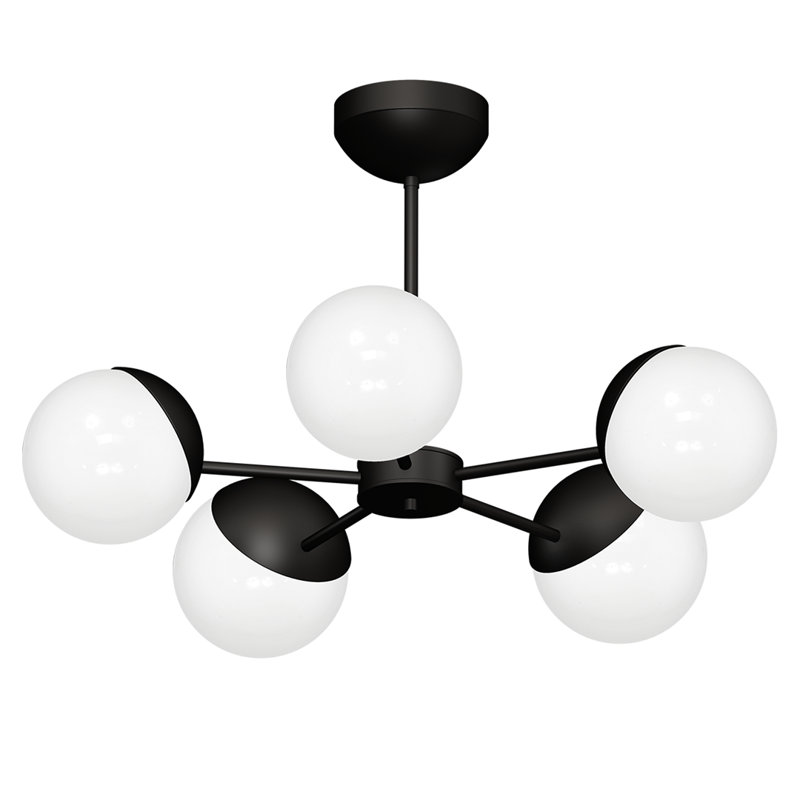 Sfera Glass Semi Flush Mount